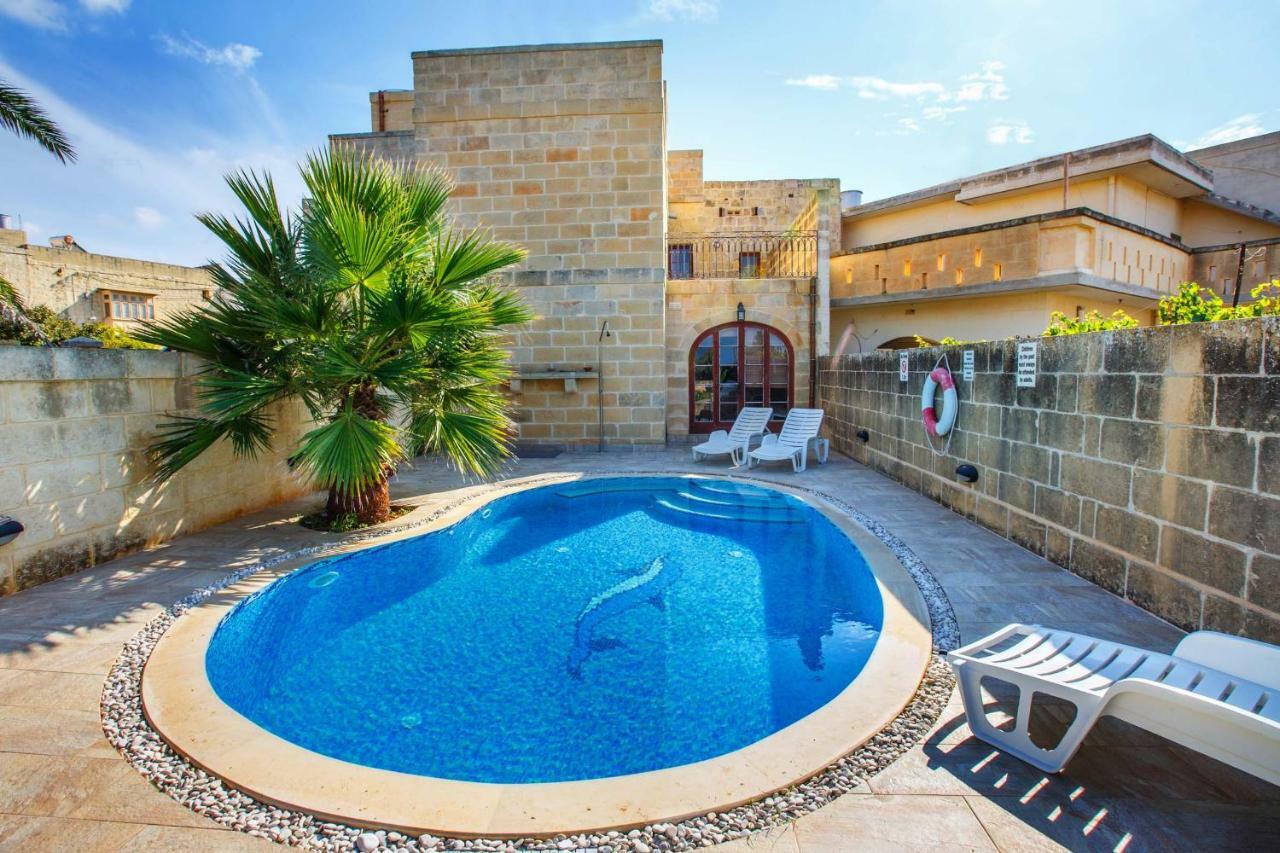 Il-Veduta Holiday Farmhouse With Sunny Private Pool In Island Of Gozo Għarb Esterno foto