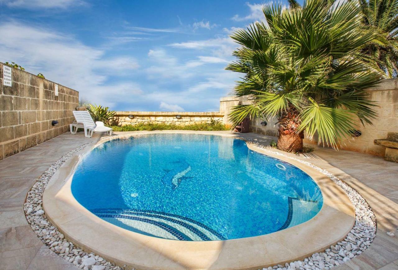 Il-Veduta Holiday Farmhouse With Sunny Private Pool In Island Of Gozo Għarb Esterno foto