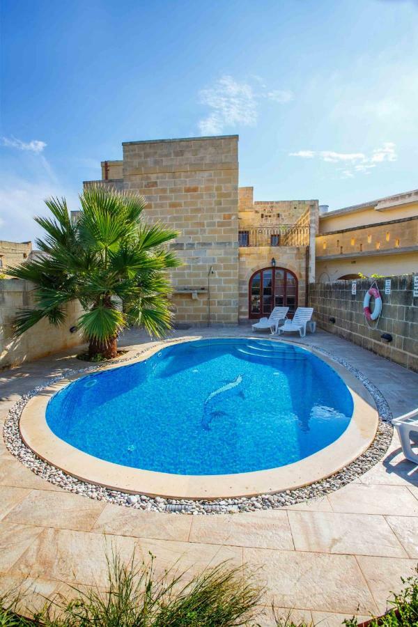 Il-Veduta Holiday Farmhouse With Sunny Private Pool In Island Of Gozo Għarb Esterno foto